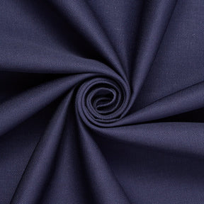 Poly Cotton Twill Fabric SV580378 Navy Blue 1