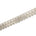 1 25 Inch Floral Corded Sequin Woven Mesh Trim SV580392 Silver A2
