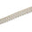 1 25 Inch Floral Beaded Rhinestone Corded Mesh Trim SV580412 Pearl White A2