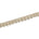 7 8 Inch Floral Beaded Rhinestone Corded Mesh Trim SV580418 Pearl White A2