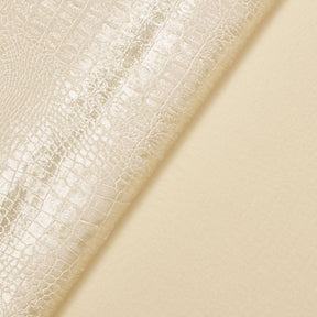Crocodile Upholstery Velvet Fabric SV580450 Ivory 3