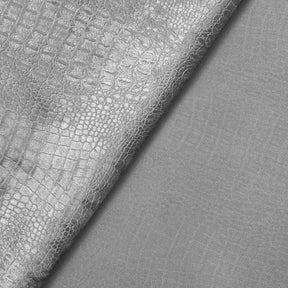 Crocodile Upholstery Velvet Fabric SV580452 Grey 3