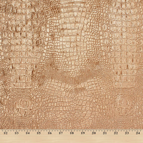 Crocodile Upholstery Velvet Fabric SV580453 Copper 4