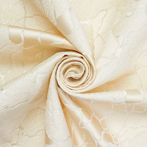 Geometric Extra Wide Upholstery Jacquard Fabric SV580456 Ivory / White 3