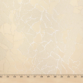 Geometric Extra Wide Upholstery Jacquard Fabric SV580456 Ivory / White 5