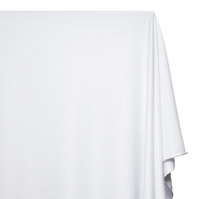 Stretch Twill French Terry Fabric SV580479 White A1