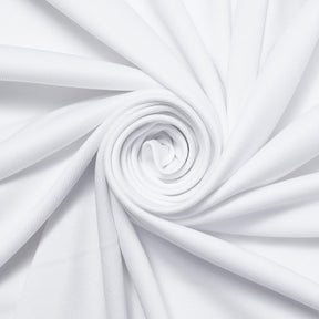 Stretch Twill French Terry Fabric SV580479 White A2