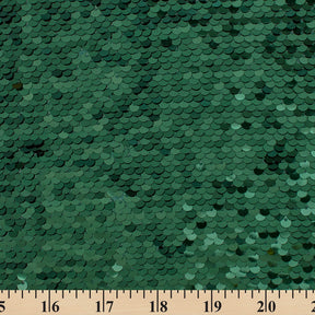 Fish Scale Sequins On Dty Knit Jersey Fabric SV580670 Hunter Green 3