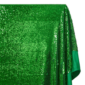 Fish Scale Sequins On Dty Knit Jersey Fabric SV580673 Kelly Green 2