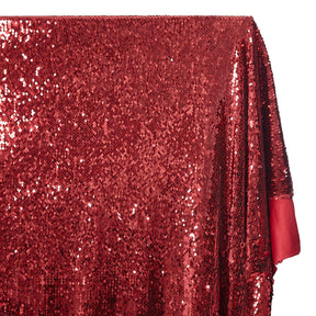 Fish Scale Sequins On Dty Knit Jersey Fabric SV580674 Wine 2