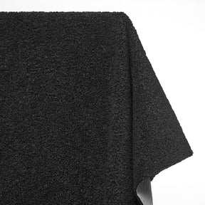 Sherpa Faux Fur Fleece With Backing Fabric Black SV580677 A1