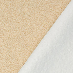 Sherpa Faux Fur Fleece With Backing Fabric Natural SV580680 A5
