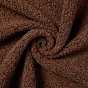 Sherpa Faux Fur Fleece With Backing Fabric Brown SV580684 A2