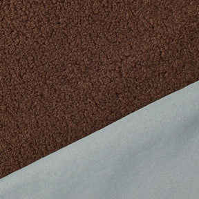 Sherpa Faux Fur Fleece With Backing Fabric Brown SV580684 A5