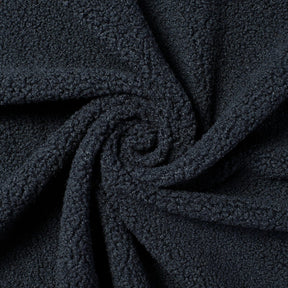 Sherpa Faux Fur Fleece With Backing Fabric Navy Blue SV580686 A2