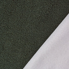 Sherpa Faux Fur Fleece With Backing Fabric Hunter Green SV580687 A5