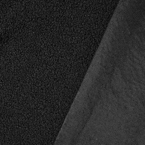 Sherpa Faux Fur Fleece Fabric Black SV580688 A3