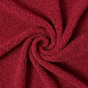 Sherpa Faux Fur Fleece Fabric Burgundy SV580694 A2