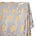 Leafy Vine Metallic Embroidered Chiffon Fabric SV580760 Silver A1