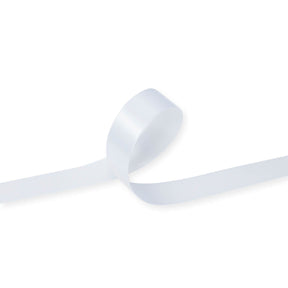 Keedil Double Face Satin Ribbon 3 4 Inch SV580846 White 2