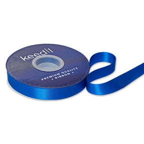 Keedil Double Face Satin Ribbon 3 4 Inch SV580851 Royal Blue 1