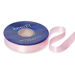 Keedil Double Face Satin Ribbon 3 4 Inch SV580862 Light Pink 1