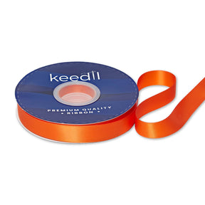 Keedil Double Face Satin Ribbon 3 4 Inch SV580866 Orange 1