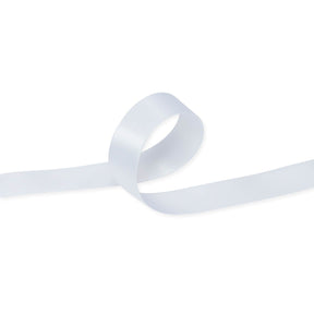 Keedil Double Face Satin Ribbon 1 Inch SV580871 White 2