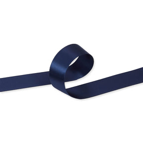Keedil Double Face Satin Ribbon 1 Inch SV580879 Navy Blue 2