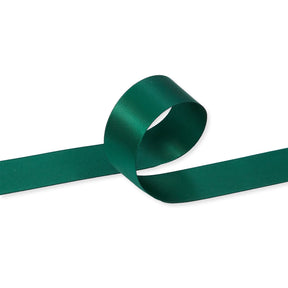Keedil Double Face Satin Ribbon 1 Inch SV580881 Hunter Green 2