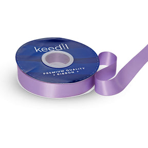 Keedil Double Face Satin Ribbon 1 Inch SV580884 Lavender 1