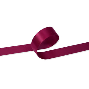 Keedil Double Face Satin Ribbon 1 Inch SV580893 Wine 2