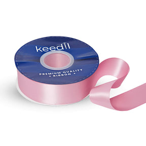 Keedil Double Face Satin Ribbon 1 5 Inch SV580913 Dusty Rose 1