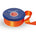 Keedil Double Face Satin Ribbon 1 5 Inch SV580916 Orange 1