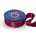 Keedil Double Face Satin Ribbon 1 5 Inch SV580918 Wine 1