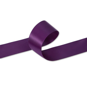 Keedil Double Face Satin Ribbon 1 5 Inch SV580919 Plum 2