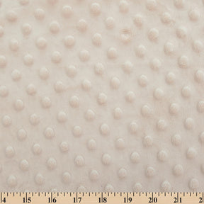 Minky Dot Fabric SV581094 Champagne 3
