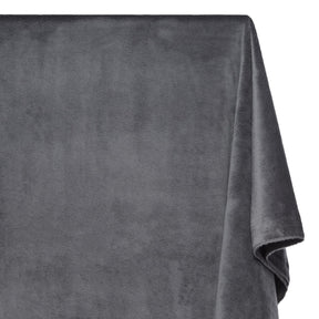 Smooth Minky Fabric SV581095 Charcoal Grey 2