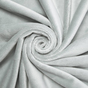 Smooth Minky Fabric SV581096 Silver 1