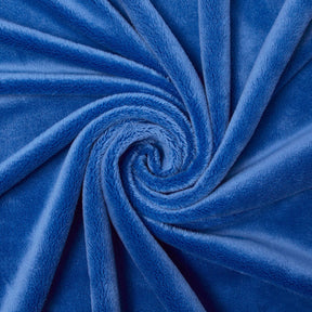 Smooth Minky Fabric SV581098 Royal Blue 1