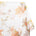 Leafy Flower Extra Wide Burnout Polyester Rayon Jacquard On Voile Fabric SV581108 Orange A1