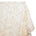 Leafy Bloom Extra Wide Burnout Polyester Rayon Damask Jacquard On Voile Fabric SV581111 White / Gold 1