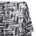 Geometric Abstract Extra Wide Burnout Polyester Rayon Jacquard On Voile Fabric SV581113 Black A1