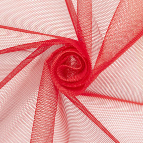 Polyester Petticoat Hard Net Crinoline Fabric SV581207 Red 2