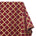 Geometric Grid Metallic Chenille Upholstery Jacquard Fabric SV581281 Burgundy Gold A1