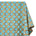 Geometric Grid Metallic Chenille Upholstery Jacquard Fabric SV581282 Turquoise Gold A1