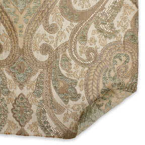 Spade Damask Chenille Upholster Brocade Jacquard Fabric SV581289 Beige / Sage 3