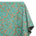 Floral Scroll Polyester Chenille Jacquard Fabric SV581291 Beige / Turquoise 1