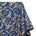 Floral Scroll Polyester Chenille Jacquard Fabric SV581292 Beige / Royal Blue 1