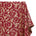 Floral Scroll Polyester Chenille Jacquard Fabric SV581294 Beige / Burgundy 1